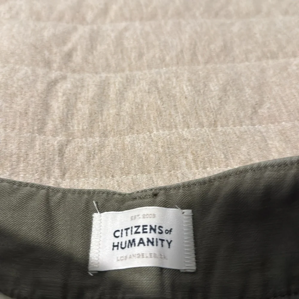 Citizens of Humanity Cara Cropped Pleated Trouser - Picture 2 of 9